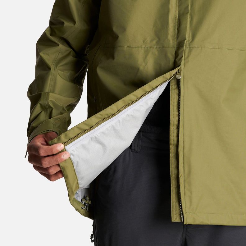 Chaqueta Hombre Alpine B-Dry Hoody Jacket Verde Lippi-7