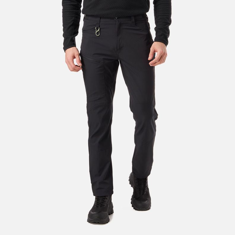 Pantalon Hombre Lennox Q-Dry Regular Fit Pants Negro Lippi V26 40