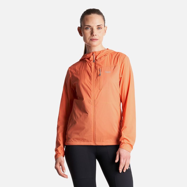 Chaqueta Mujer  Spry WindBreaker Hoody Jacket Salmon Lippi-1