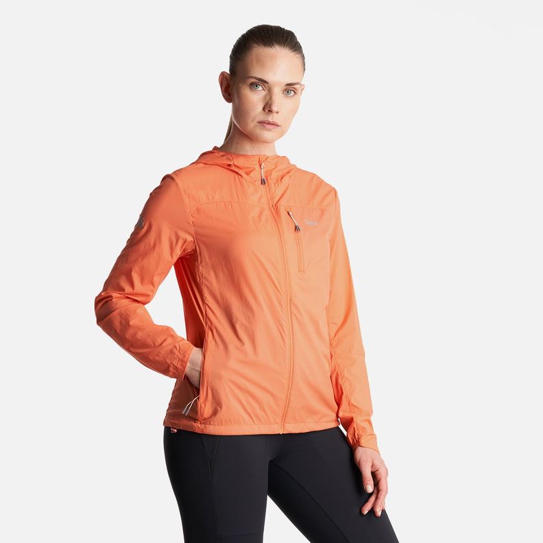 Chaqueta Mujer  Spry WindBreaker Hoody Jacket Salmon Lippi-2