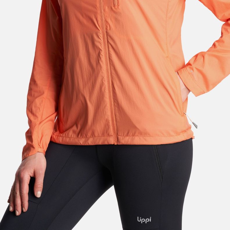Chaqueta Mujer  Spry WindBreaker Hoody Jacket Salmon Lippi-5