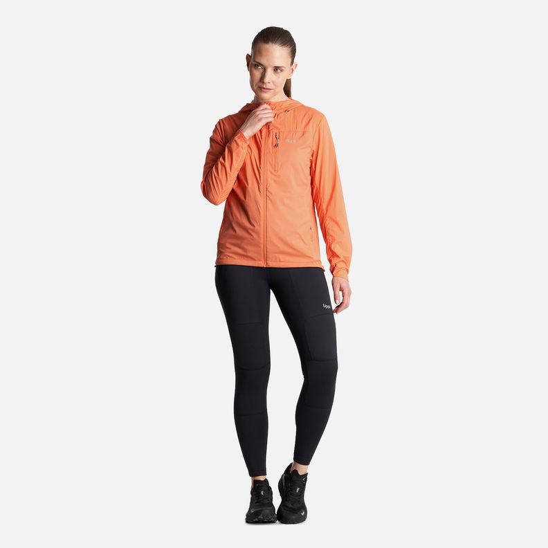 Chaqueta Mujer  Spry WindBreaker Hoody Jacket Salmon Lippi-7