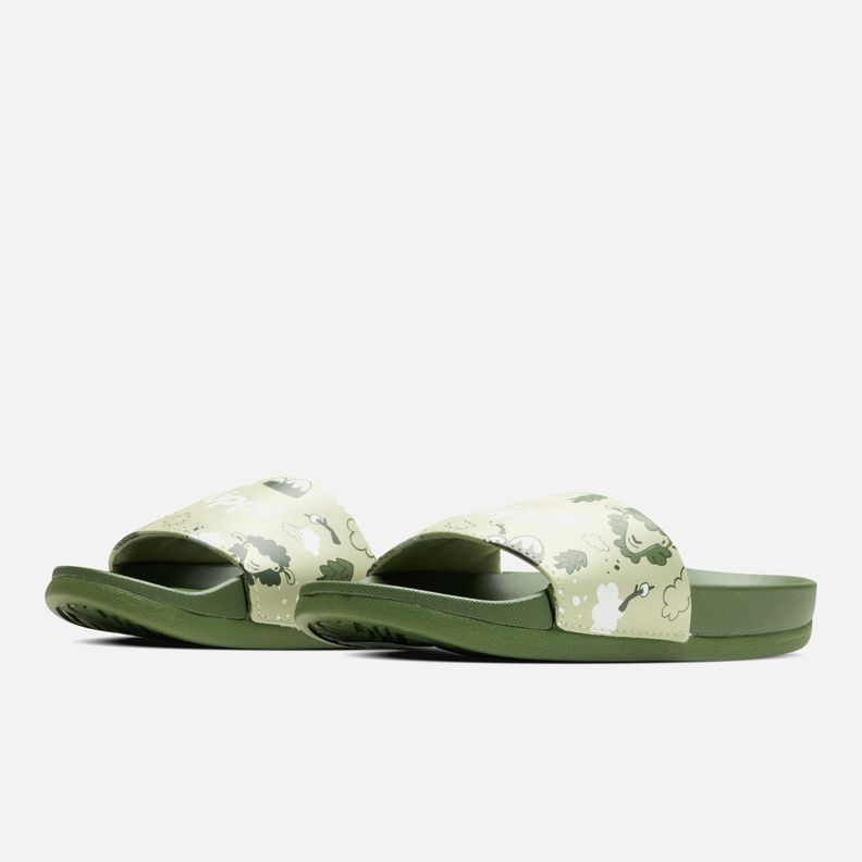 Sandalia Niño Insigne Slide Kids Verde Lippi-1