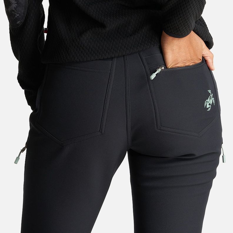 Pantalon Mujer Moke Negro Haka Honu I23-5