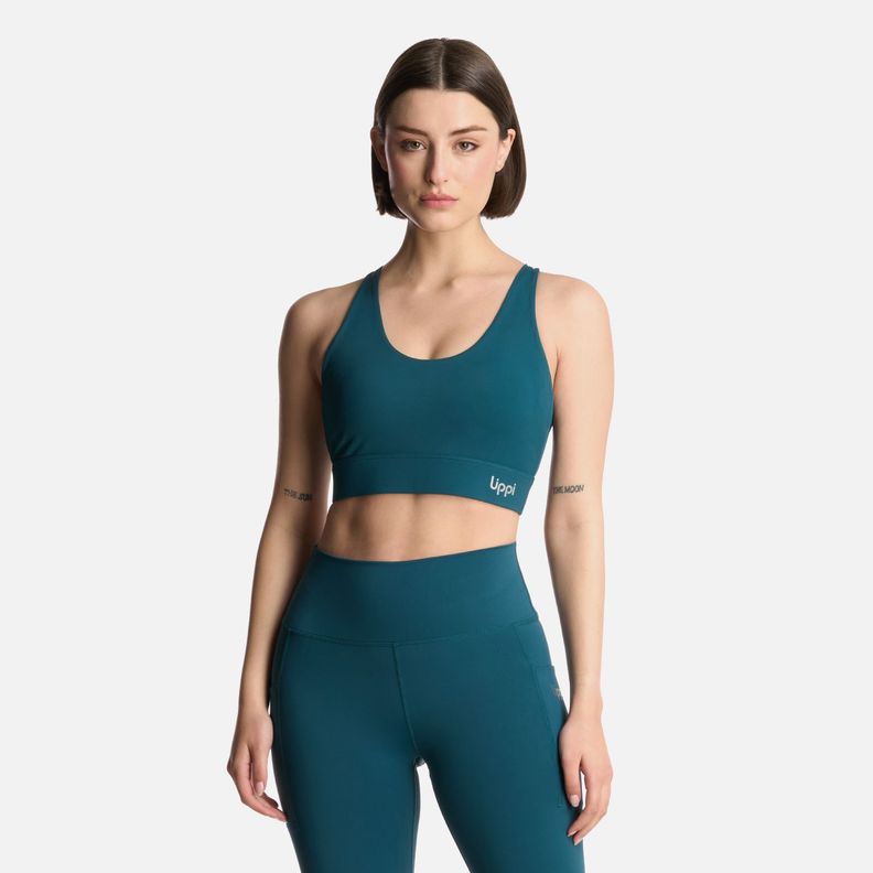 Peto Mujer Queens Classic Bra Petroleo Lippi-0