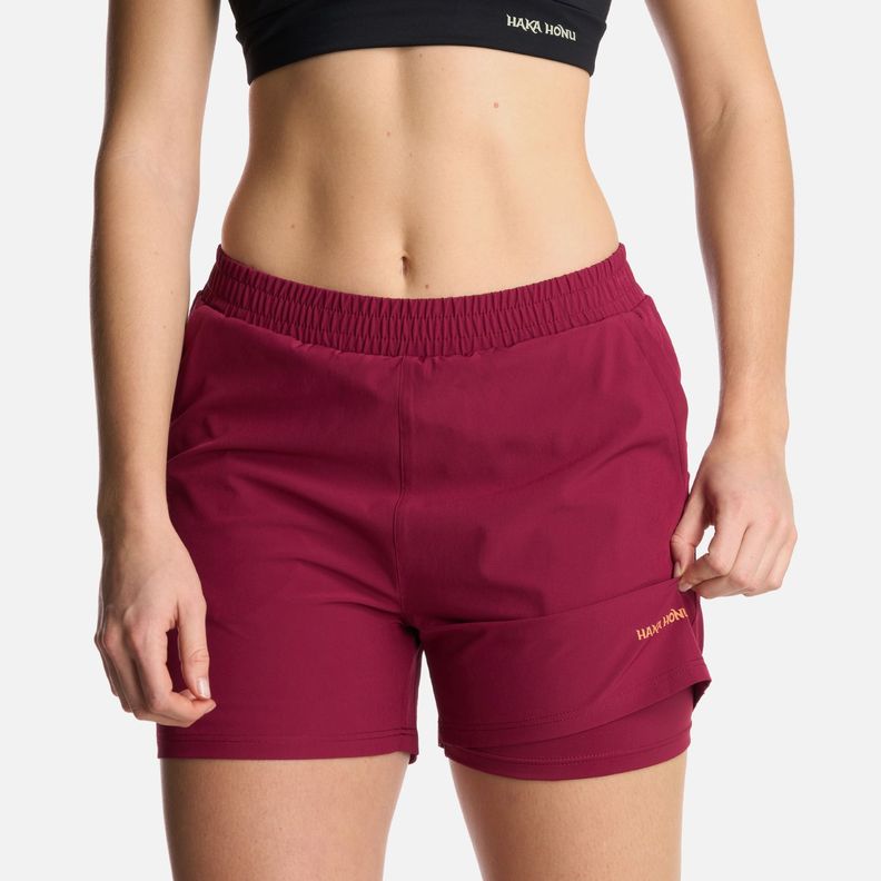 Short Mujer Canchera Rosa Oscuro Haka Honu-4