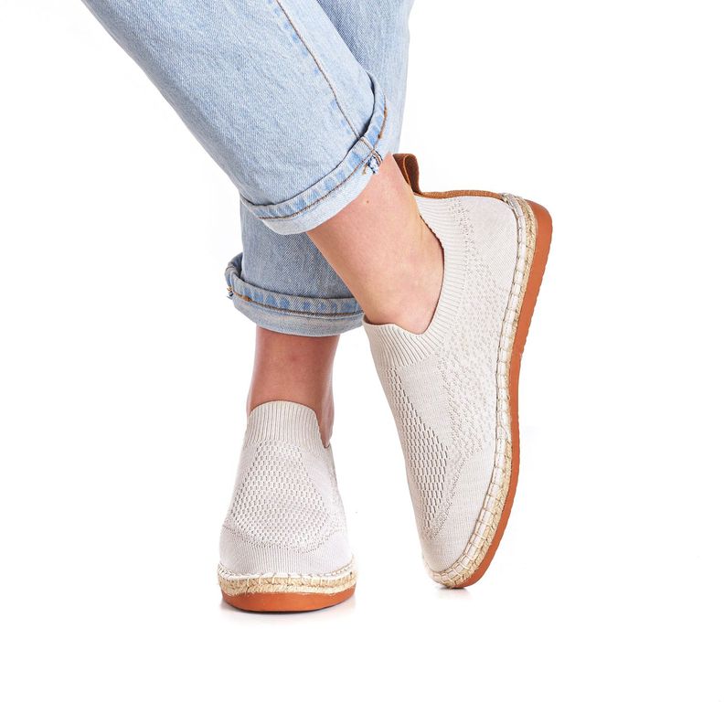 Alpargata Unisex Marea Alta Beige Haka Honu-7