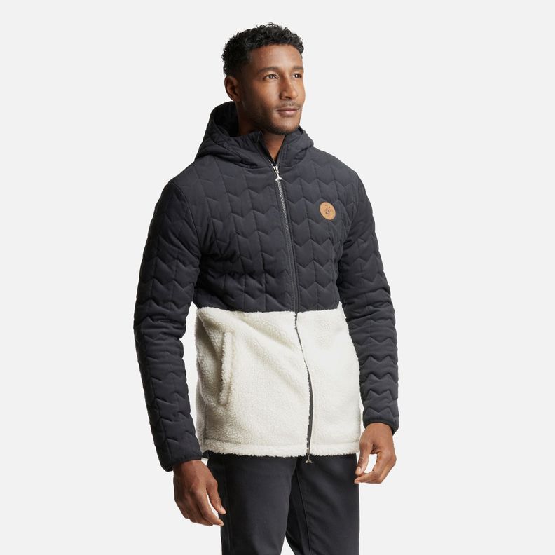 Chaqueta Hombre Noes-Ni Negro Crema Haka Honu-1