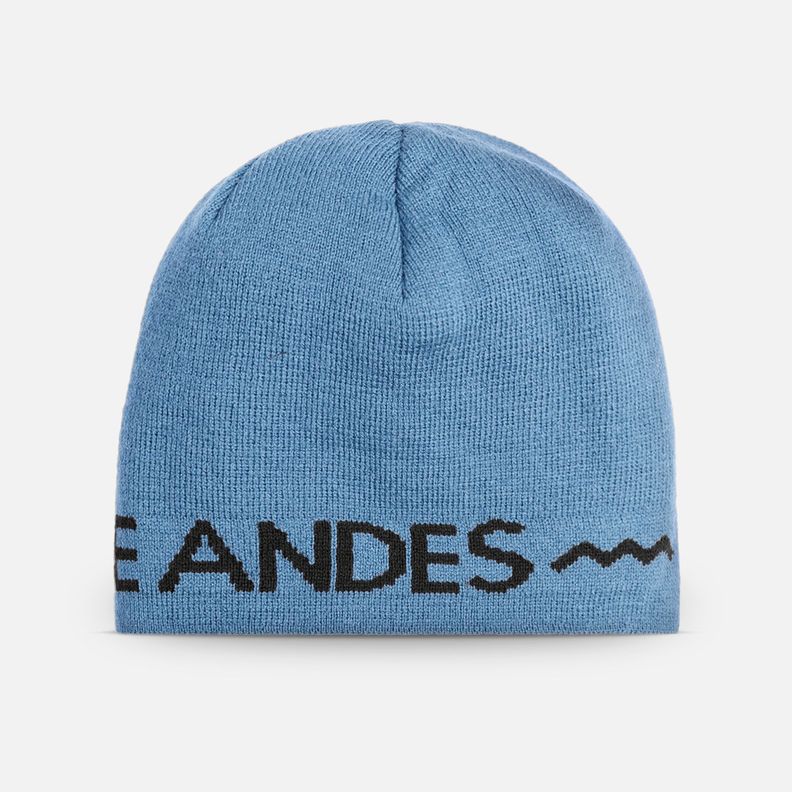 Gorro Unisex Snowy Beanie Azul Grisaceo Lippi-1