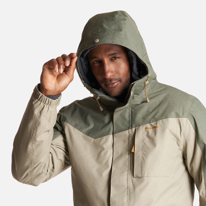 Chaqueta Hombre Perro Guapo Verde Militar Haka Honu-4
