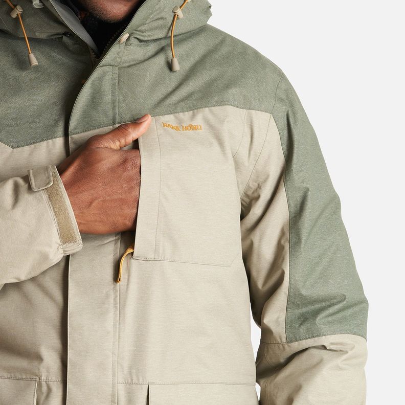 Chaqueta Hombre Perro Guapo Verde Militar Haka Honu-5