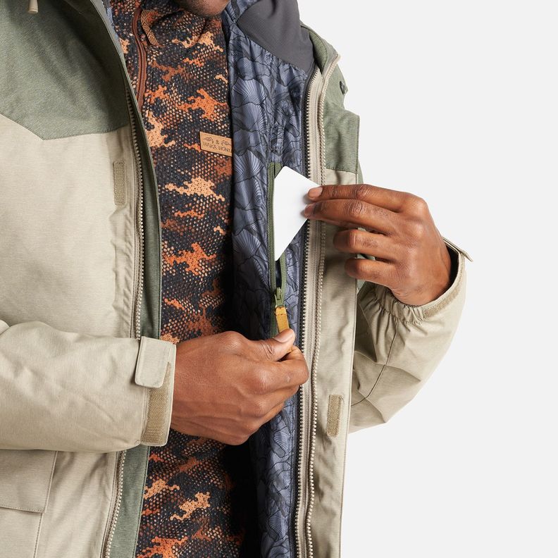 Chaqueta Hombre Perro Guapo Verde Militar Haka Honu-6
