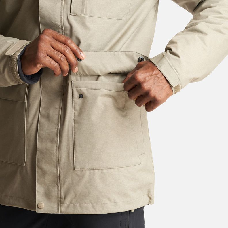 Chaqueta Hombre Perro Guapo Verde Militar Haka Honu-8