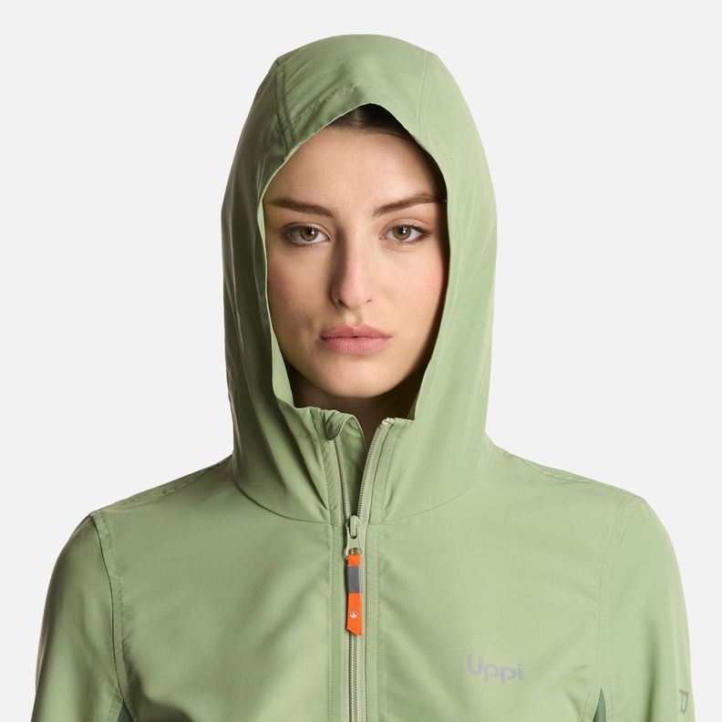 Chaqueta Mujer Nightfall WindBreaker 1/4 Zip Jade Lippi-3