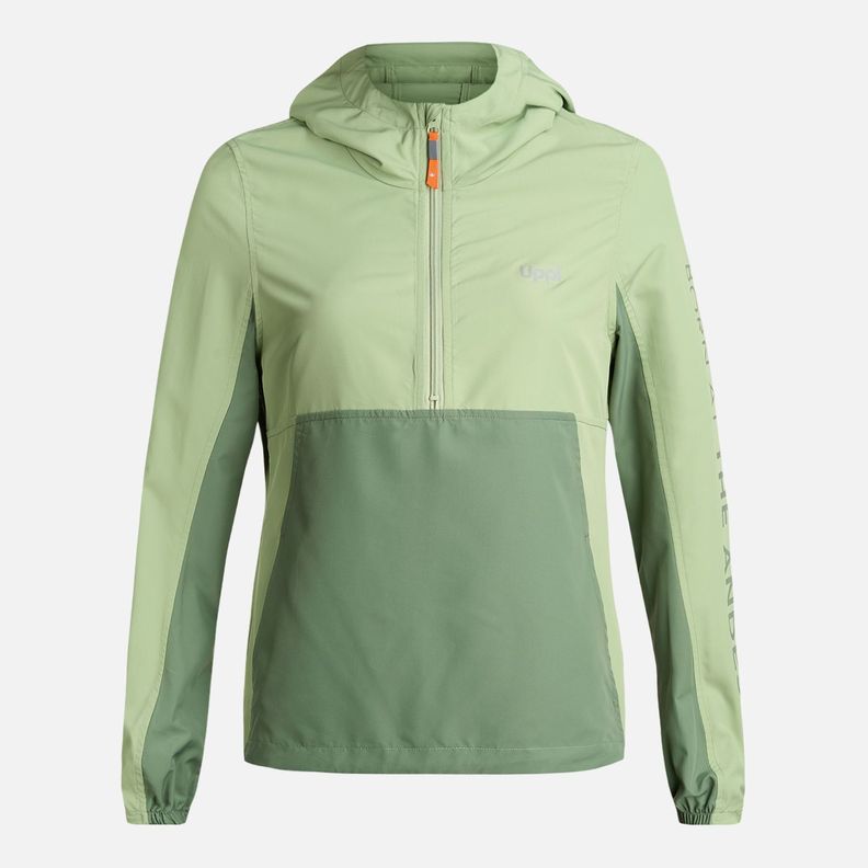 Chaqueta Mujer Nightfall WindBreaker 1/4 Zip Jade Lippi-7