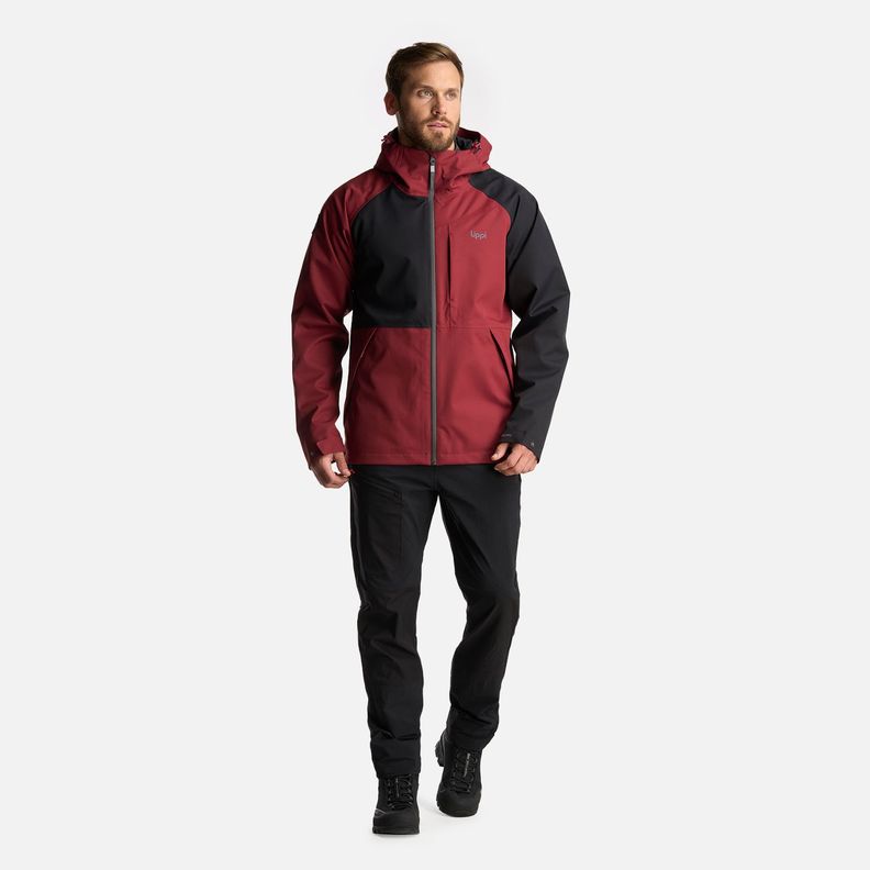 Chaqueta Hombre Massif B-Dry Hoody Jacket Burdeo Lippi-8
