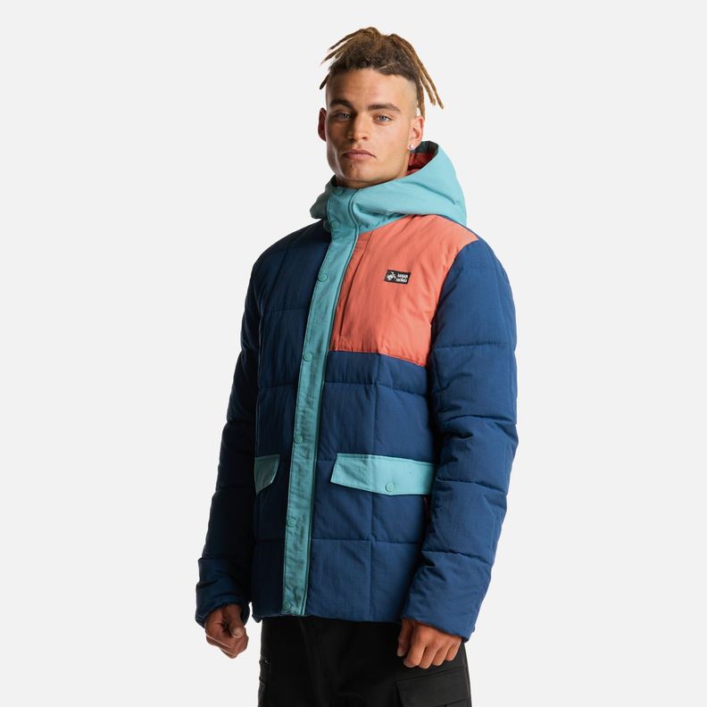 Chaqueta Hombre Aislado Azul Oscuro Haka Honu-1
