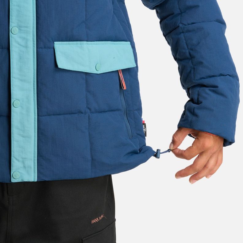 Chaqueta Hombre Aislado Azul Oscuro Haka Honu-5