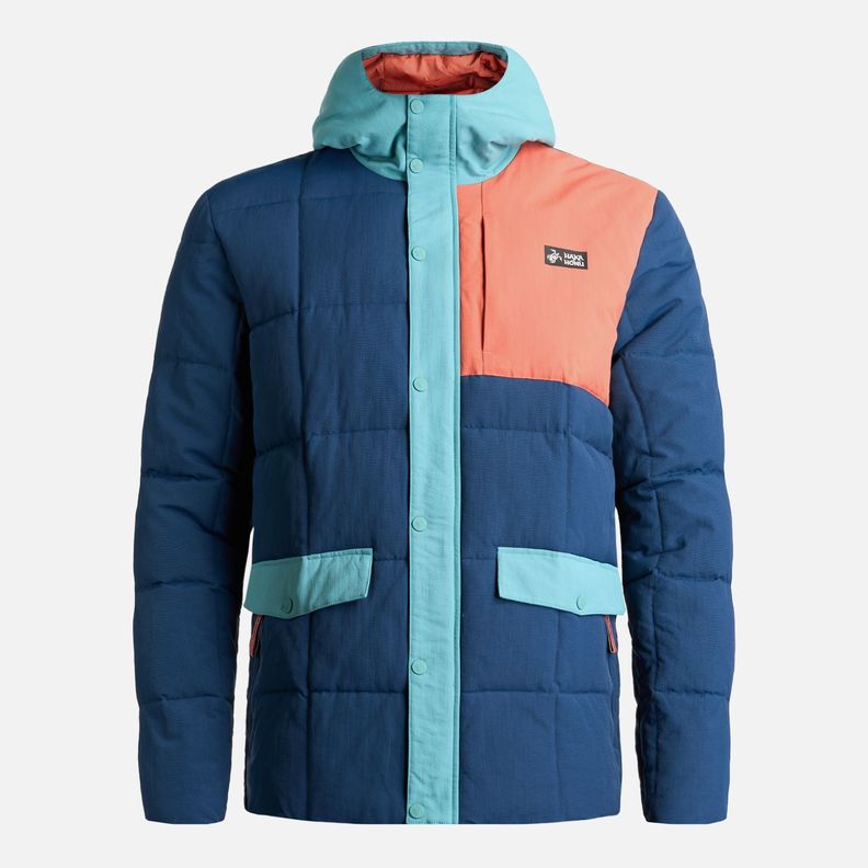 Chaqueta Hombre Aislado Azul Oscuro Haka Honu-8