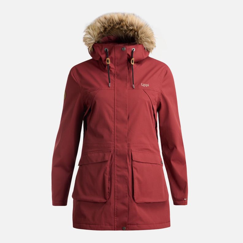 Chaqueta Mujer DayBreak B-Dry Jacket Burdeo Lippi I24-0
