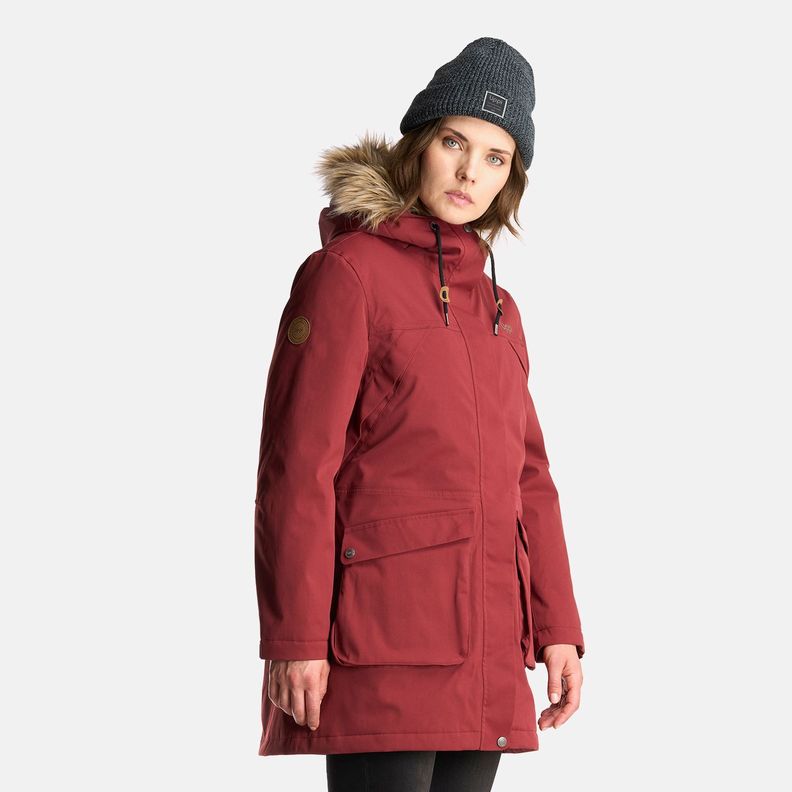Chaqueta Mujer DayBreak B-Dry Jacket Burdeo Lippi I24-2