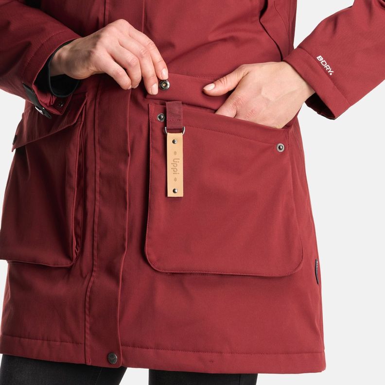 Chaqueta Mujer DayBreak B-Dry Jacket Burdeo Lippi I24-7
