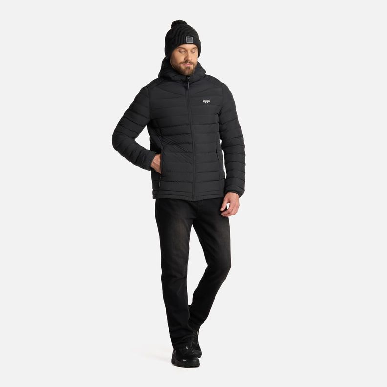 Chaqueta Hombre Snowmass Steam-Pro Hoody Negro Lippi I25-4