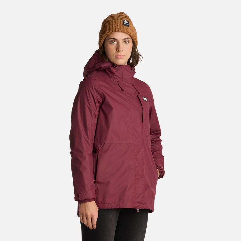 Chaqueta Mujer Corteza Burdeo Haka Honu I25-2