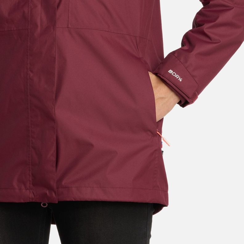 Chaqueta Mujer Corteza Burdeo Haka Honu I25-5