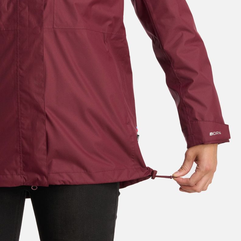 Chaqueta Mujer Corteza Burdeo Haka Honu I25-6