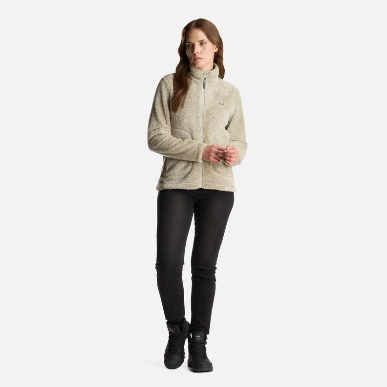 Chaqueta Mujer Ferret Shaggy-Pro Jacket Verde Grisaceo Lippi I24-6