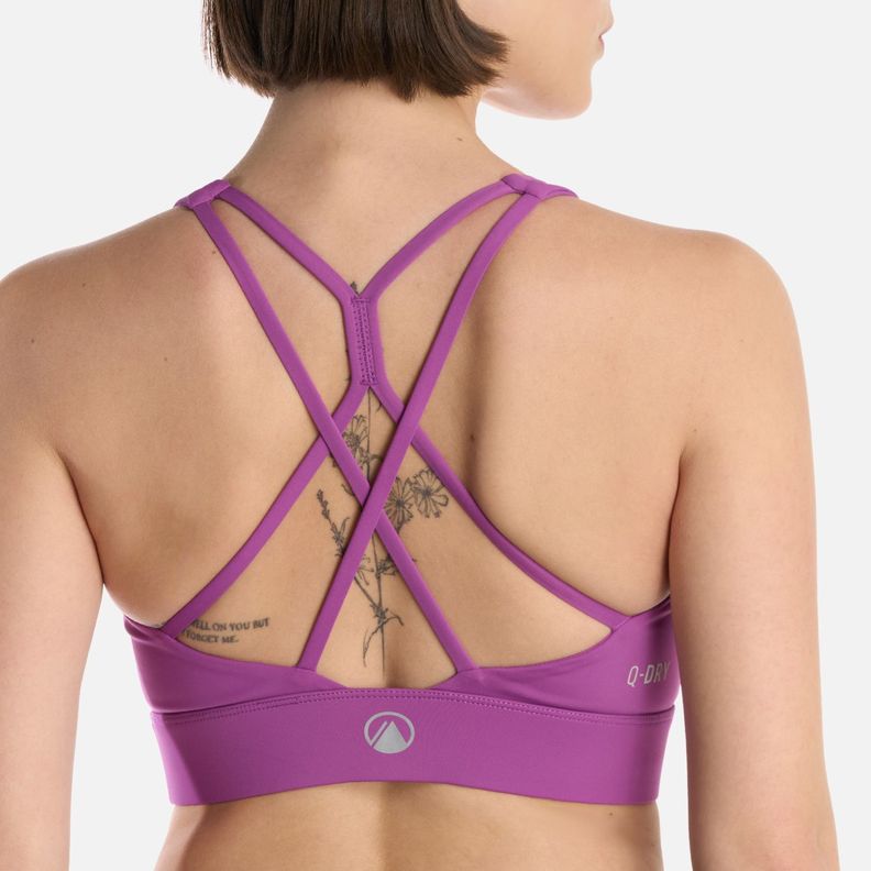 Peto Mujer Queens Classic Bra Morado Lippi-3