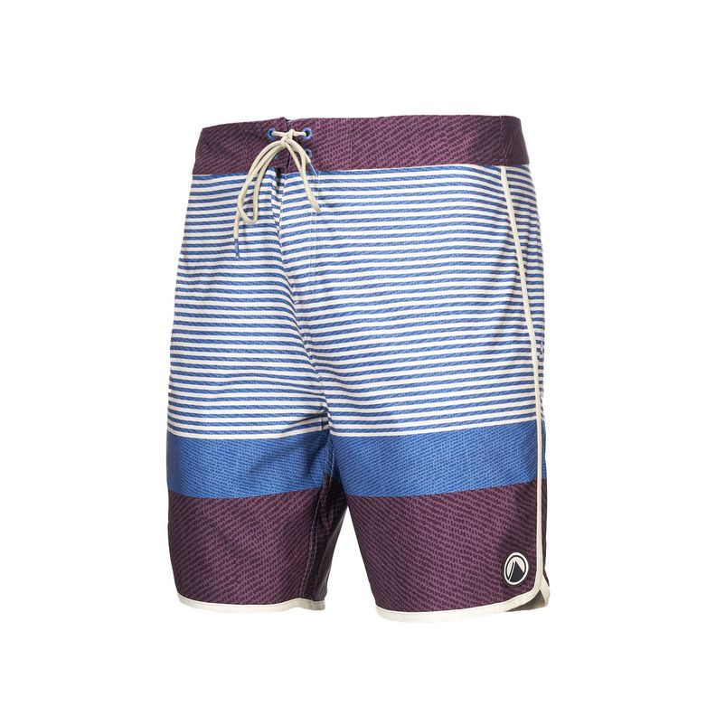 Short Hombre Performance Swimwear Azul Vino Lippi-0