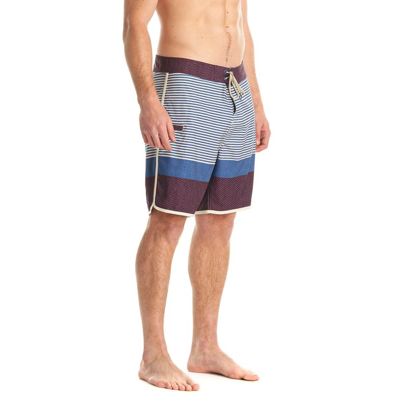 Short Hombre Performance Swimwear Azul Vino Lippi-2