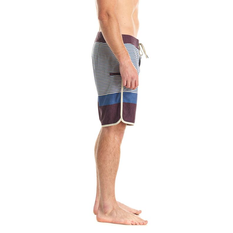 Short Hombre Performance Swimwear Azul Vino Lippi-3