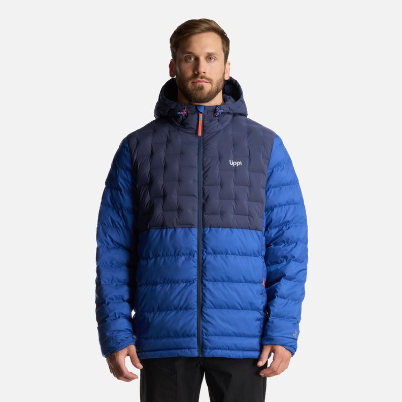 Chaqueta Hombre Bazpur EVO Down Hoody Jacket Azul Marino Lippi-0