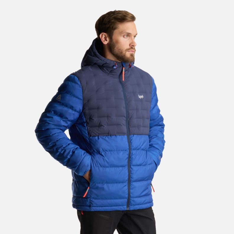 Chaqueta Hombre Bazpur EVO Down Hoody Jacket Azul Marino Lippi-1