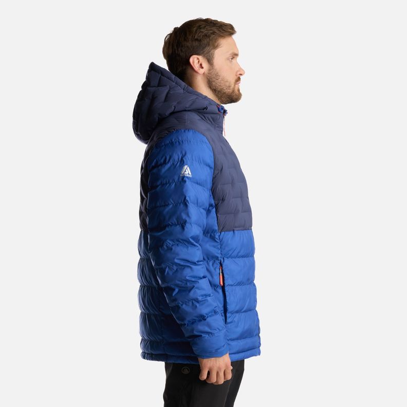 Chaqueta Hombre Bazpur EVO Down Hoody Jacket Azul Marino Lippi-2