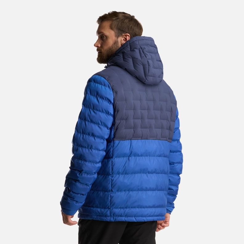 Chaqueta Hombre Bazpur EVO Down Hoody Jacket Azul Marino Lippi-3