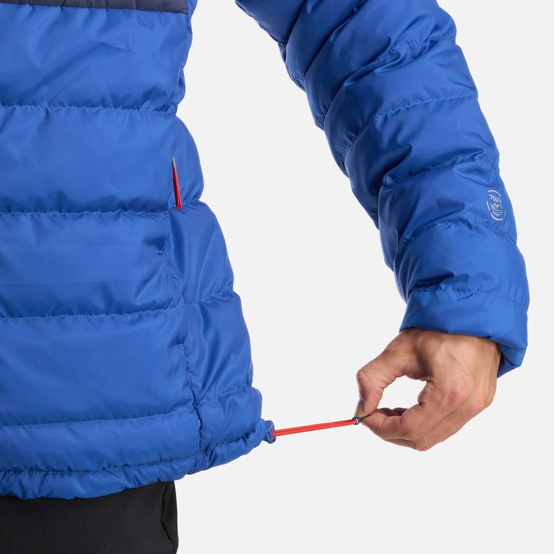 Chaqueta Hombre Bazpur EVO Down Hoody Jacket Azul Marino Lippi-6