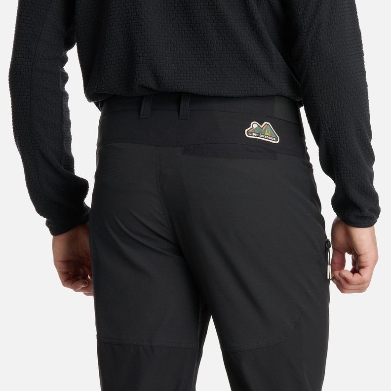 Pantalón Hombre Lennox Q-Dry Regular Fit Negro Lippi I25-4
