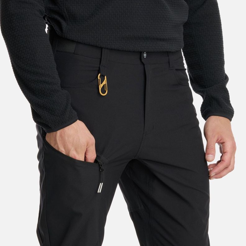 Pantalón Hombre Lennox Q-Dry Regular Fit Negro Lippi I25-6