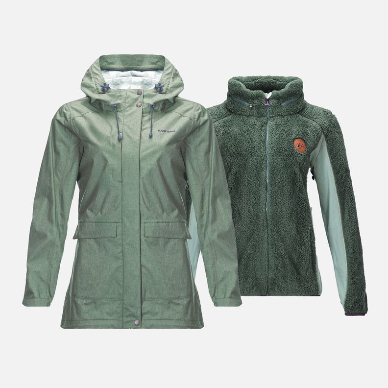 Chaqueta Mujer Kilperry Verde Haka Honu-0