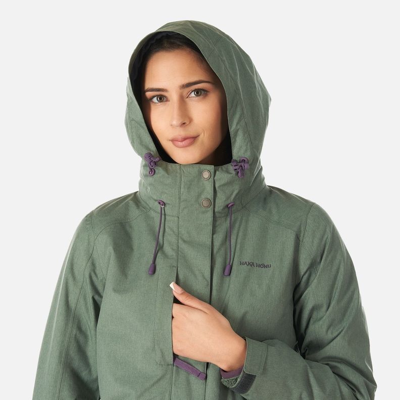 Chaqueta Mujer Kilperry Verde Haka Honu-3