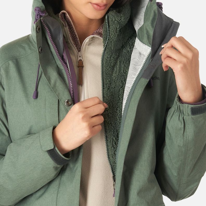 Chaqueta Mujer Kilperry Verde Haka Honu-4