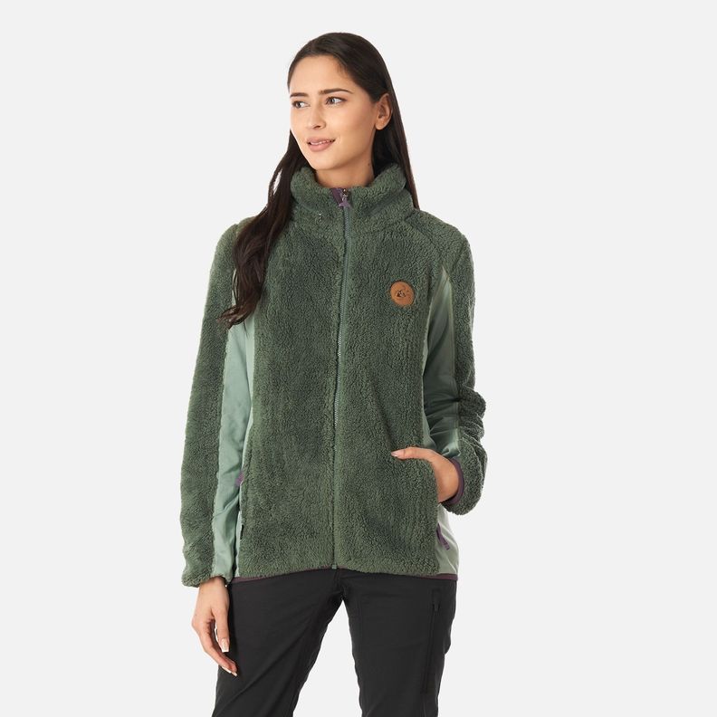 Chaqueta Mujer Kilperry Verde Haka Honu-5