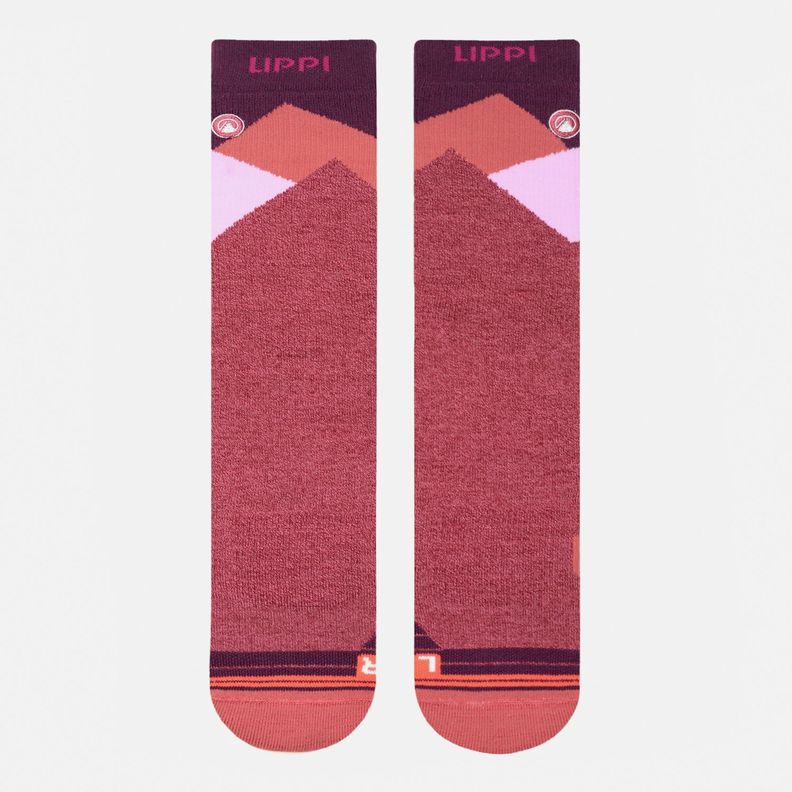 Calcetín Mujer All Mountain Ski Socks Morado Lippi I25-1