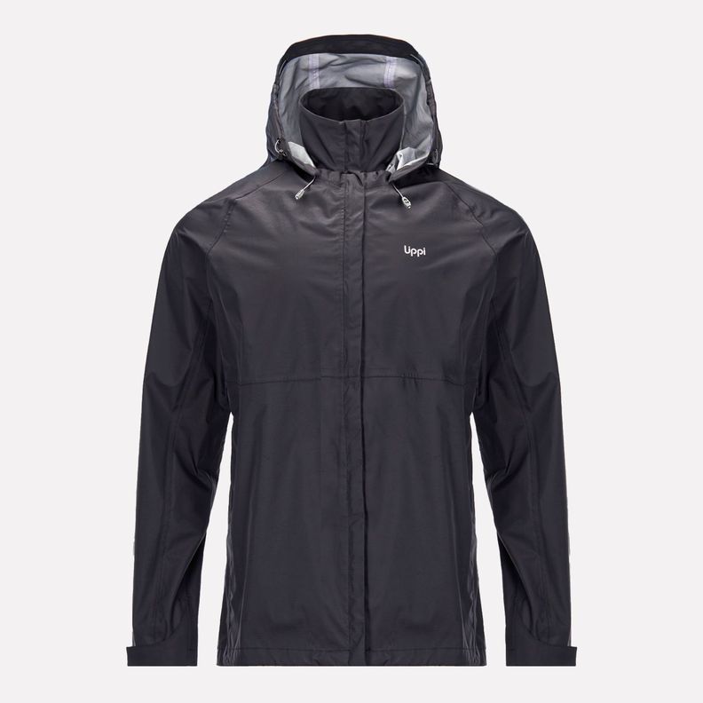 Chaqueta Hombre Alpine B-Dry Hoody Jacket Negro Lippi I22-0