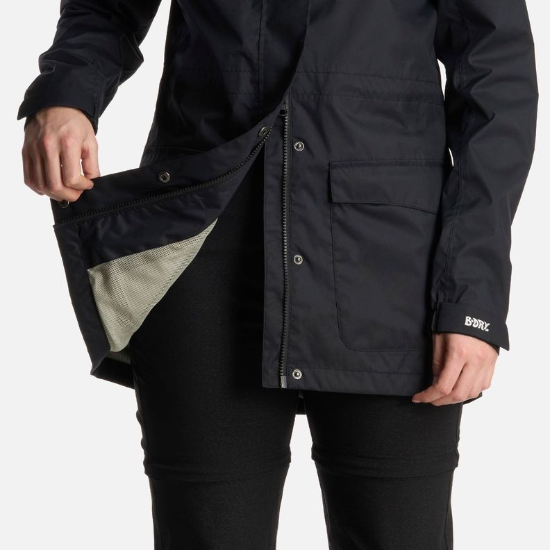 Chaqueta Mujer Kauai Negro Haka Honu V25-5