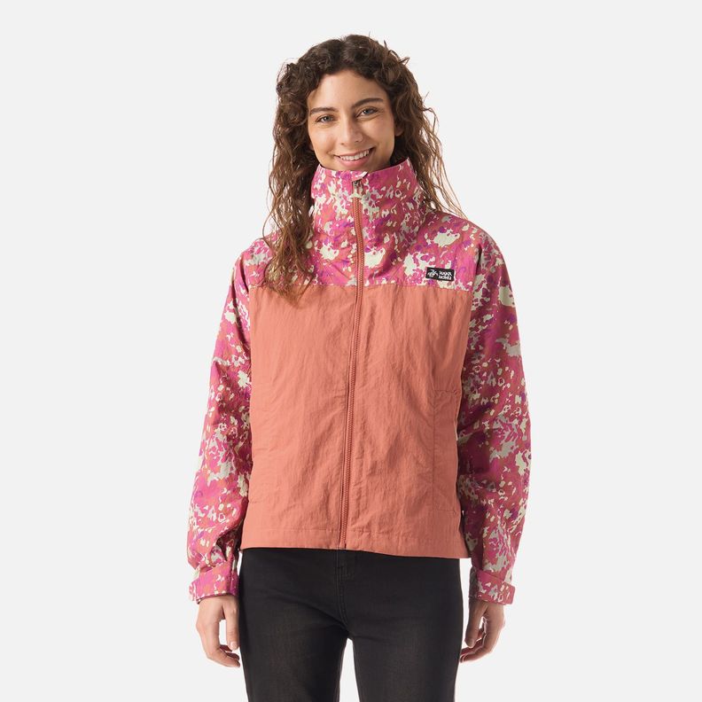Chaqueta Mujer Hija Del Viento Terracota Claro Haka Honu XS